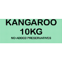 Fresh Kangaroo - 10KG Pack Coarsely Minced No Added Preservatives