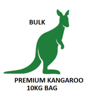 Buddy's Fresh Raw Premium Kangaroo Minced or Diced - 10KG BAG