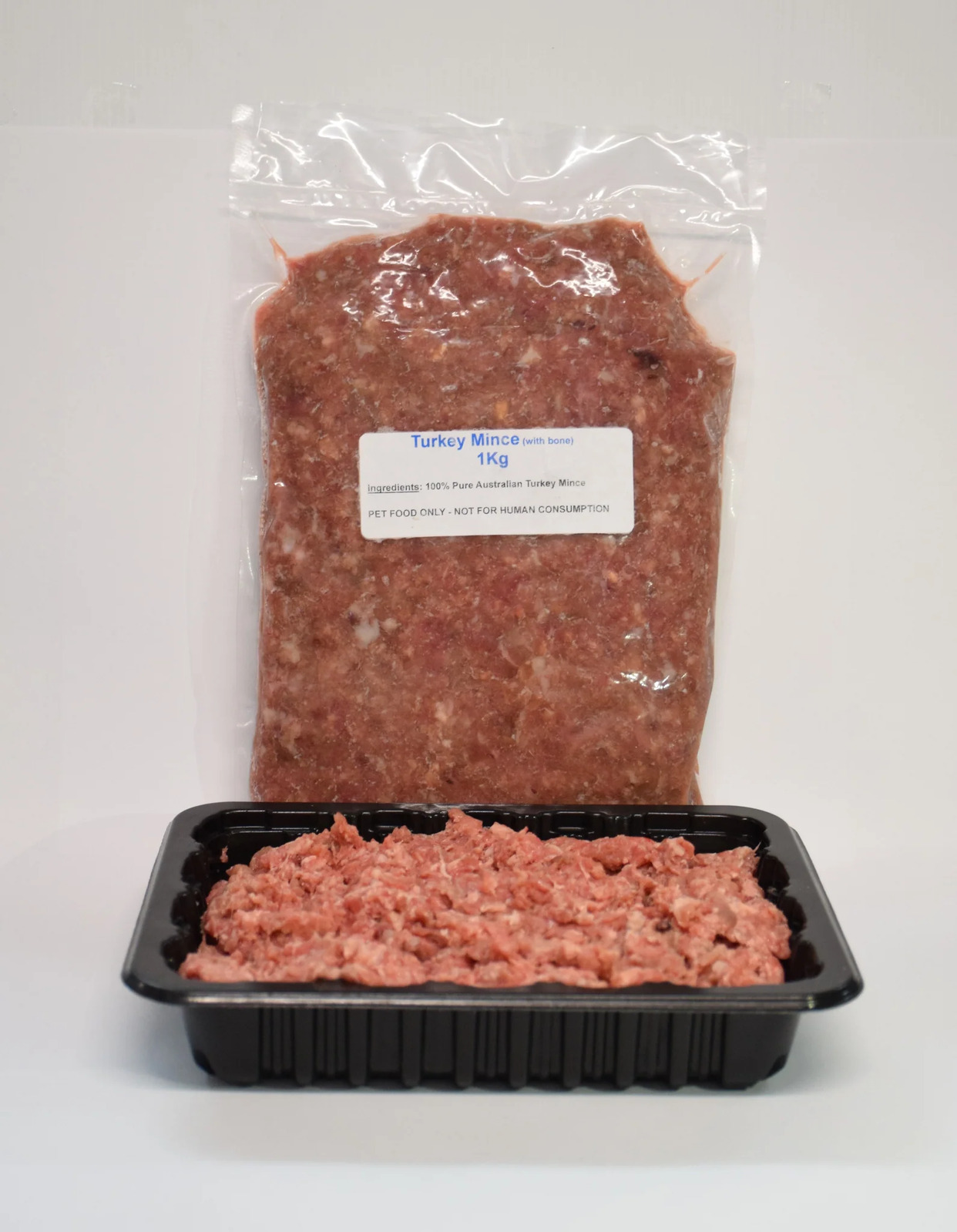 Fresh Raw Human Grade Turkey Mince 1kg