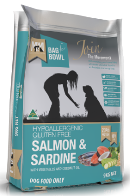 Meal for mutts salmon and sardine 20kg 2025