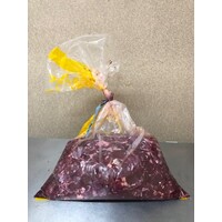 Fresh Premium Raw Kangaroo Diced - 10kg Pack Bulk Bag