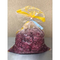Fresh Premium Raw Kangaroo Coarsely Minced - 10kg Bulk Bag