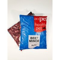 Eco Pet Premium Fresh Beef - 1KG Minced "Preservative Free"
