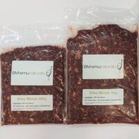 Fresh Raw Premium Emu Mince - Human Grade - FROZEN 1kg pack