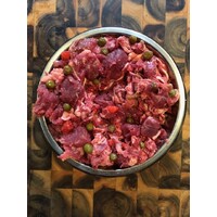 Fresh Raw Premium Minced Steak & Veggies - 800gram 4.4g Fat