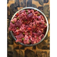 Minced Steak & Veggies - 800gram Raw Pet Food 4.4g Fat