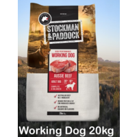 Stockman and Paddock Working Dog Beef 20KG