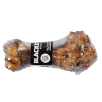 Black Dog Puppy Clod Single Bone