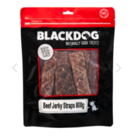 Black Dog Beef Straps 800gm