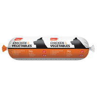 Prime100 Fresh Chicken & Vegetables 2kg Roll