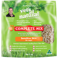 Vets All Natural Complete Mix Sensitive Skin 5KG