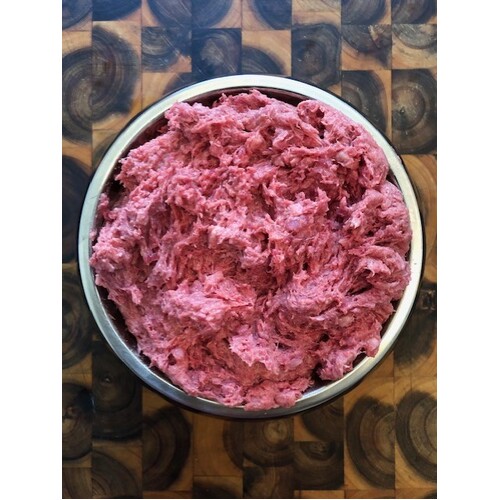 Fresh Raw Eco Pet Frozen Chicken Minced roll 1kg