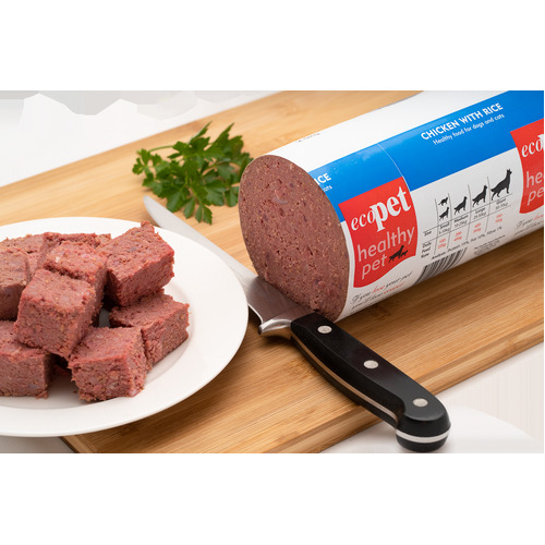 Eco Pet Chicken & Rice 2.5kg Cooked Roll