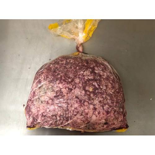 Fresh Raw Mince for Puppies - 10 KG Bulk bag 13.4grams Fat