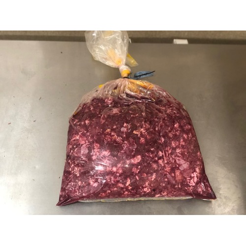 Fresh Raw Steak - 10kg Diced 16% Fat
