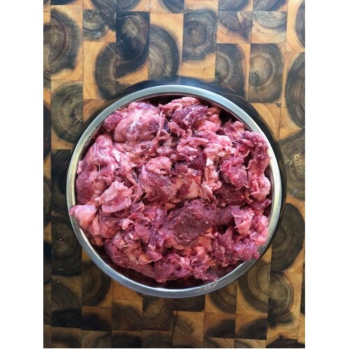 Fresh Raw Budget Diced Steak 800grams Diced 16% Fat