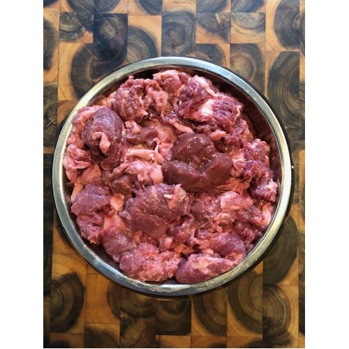 Fresh Raw Premium Minced Steak & Kidney - 800gram 5.3grams of Fat per 100gms