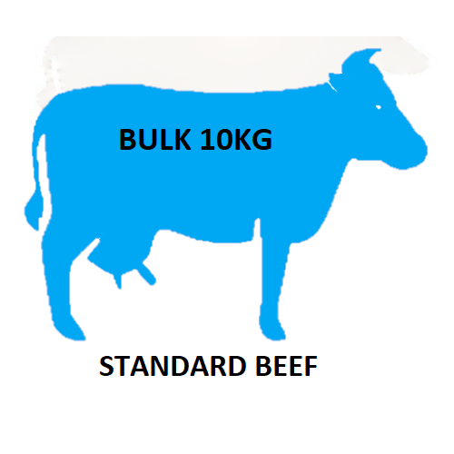 Buddys Fresh Raw Beef Standard Coarsely Minced 10KG BAG