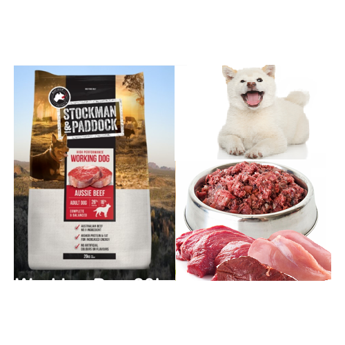Budget Buster Combo Stockman and Paddock with 10kg of Raw Beef
