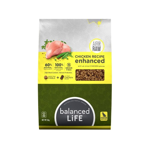 Balanced Life Enhanced Dry Food Chicken Receipt
