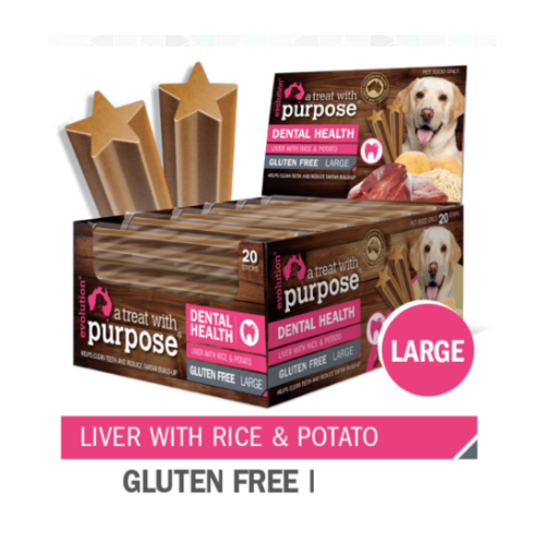 Evolution Dental Chews for medium to large dogs