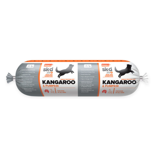 Prime100 Fresh SPD Kangaroo & Pumpkin 2kg Roll
