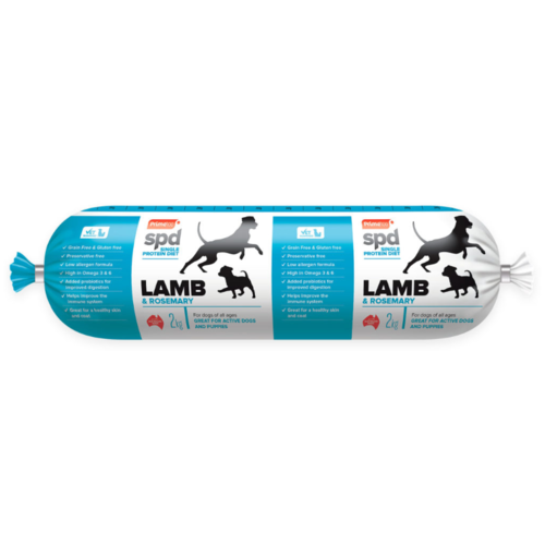 Prime100 Fresh SPD Lamb & Rosemary 2kg Roll