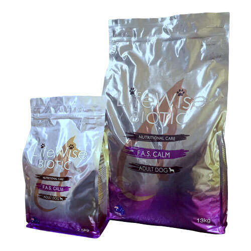 Lifewise BIOTIC FAS CALM with fish, lamb, rice, oats & vegetables for dogs 14kg