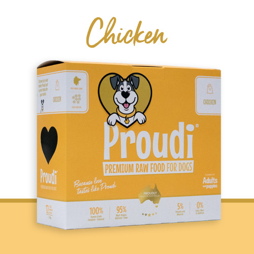 Proudi Single Protein Chicken for Dogs 2.4kg