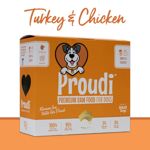 Proudi Turkey & Chicken  2.4kg