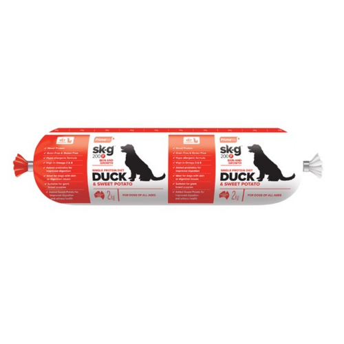 Prime100 Fresh SPD Duck & Sweet Potato 2kg Roll