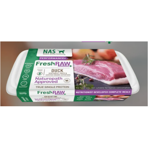 Raw Fresh Duck BARF for Cats 450gm