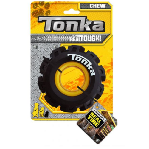 Tonka Seismic Tread Tyre Dog Toy 12.5cm