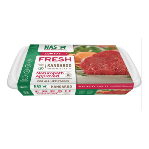Natural Animal Solutions Raw Fresh Kangaroo BARF for Dogs 900gm
