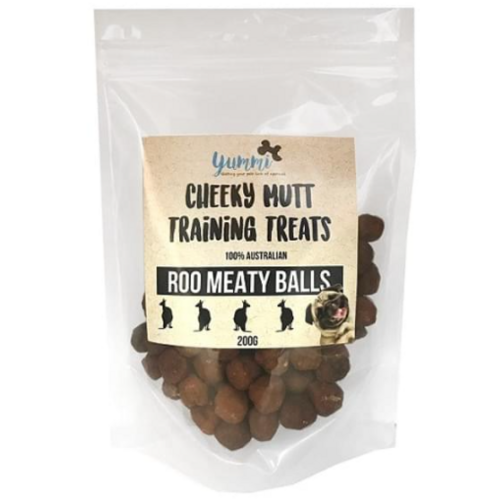 Cheeky Mutt Roo Meaty Balls 200gm