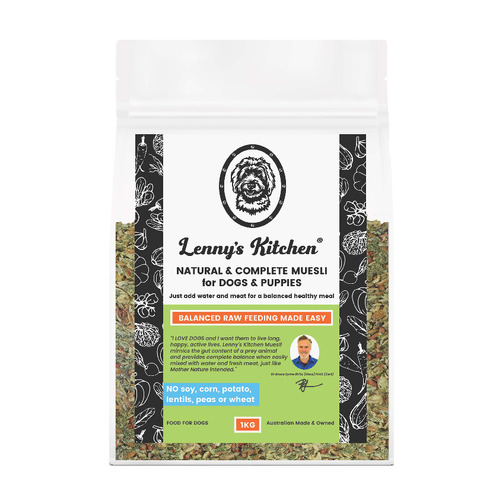 Lenny's Kitchen Natural & Complete Muesli for Dogs and Puppies