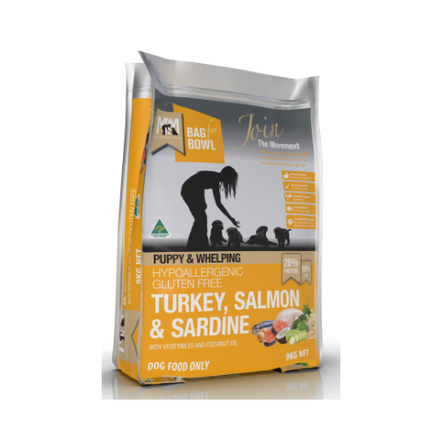 Meals for Mutts Puppy Turkey Salmon and Sardine Gluten Free